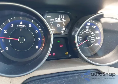 2012 Hyundai Elantra Gls z USA, uszkodzony, nr VIN 5NPDH4AE1CH126144